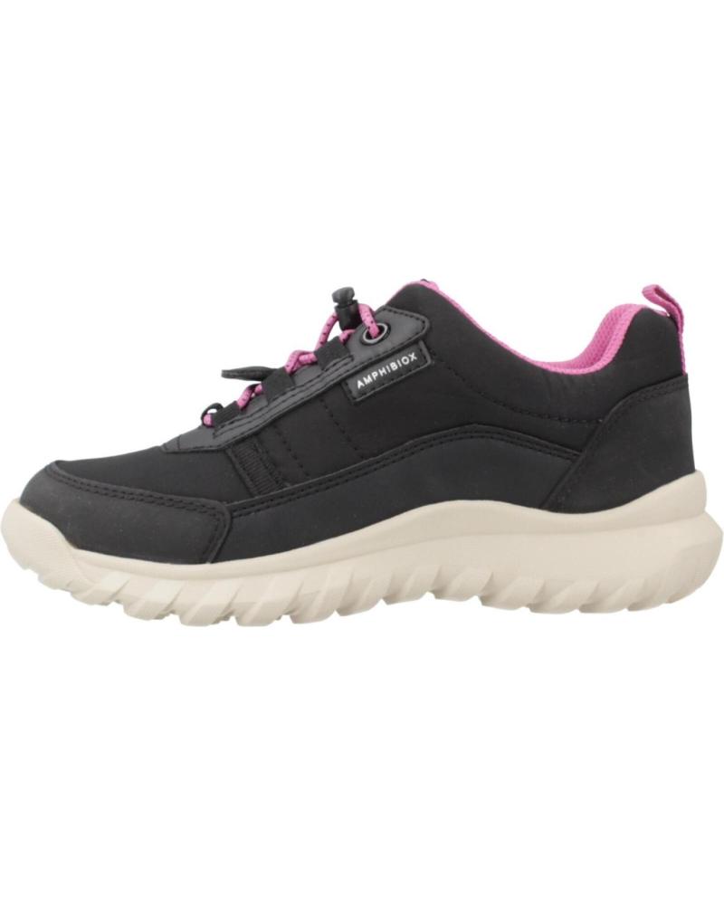 ZAPATILLAS GEOX J SIMBYOS GIRL B ABX NEGRAS C0922 C0922