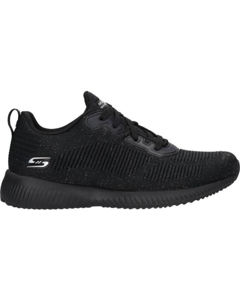 Deportivas de Mujer y Niña y Niño SKECHERS - BOBS SQUAD - TOTAL GLAM 32502 ZAPATILLAS CORDONE BKSL