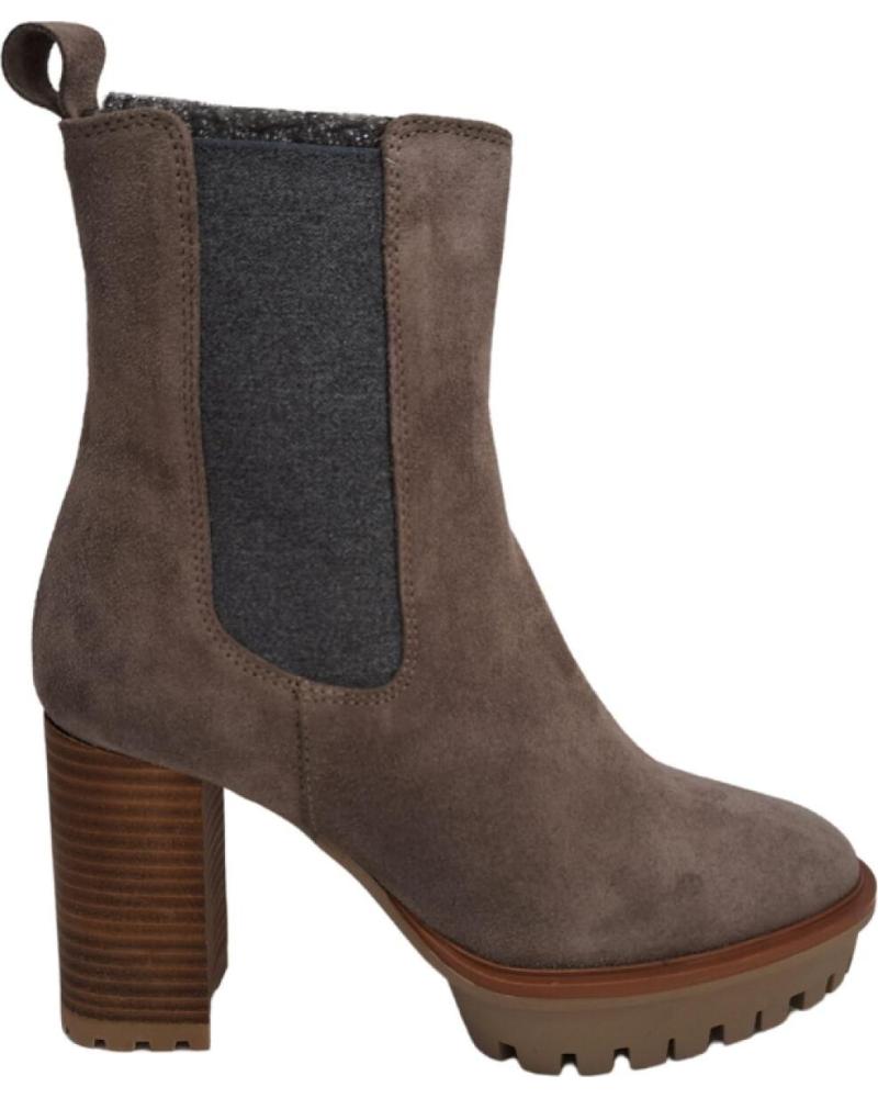 Botins de Mulher PEDRO MIRALLES VELOUR BOTIN TAUPE