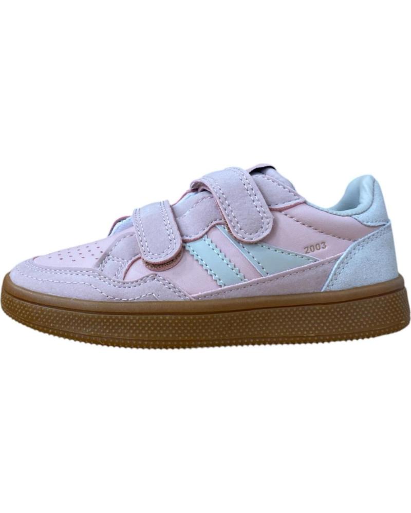 ZAPATILLAS CASUAL XTI 151408 VELCRO NIÑA ROSA