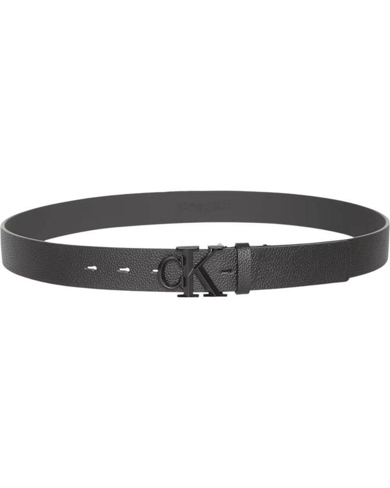 CINTURÓN CALVIN KLEIN CK BUCKLE 32MM NEGRO NEGRO