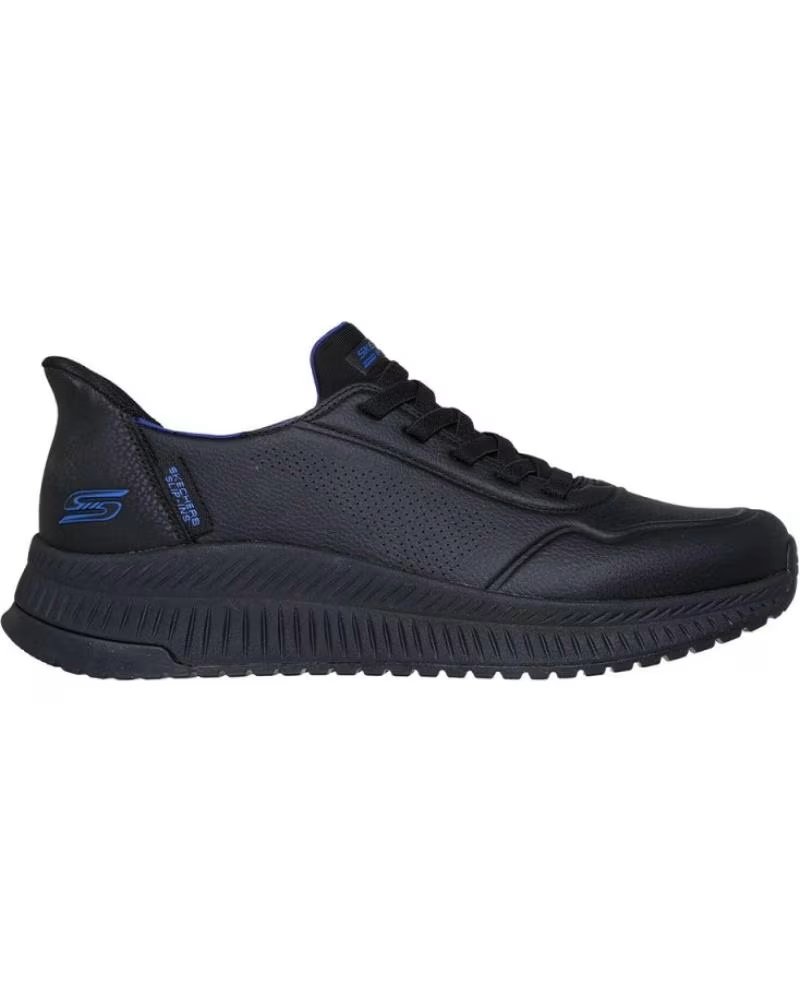 Skechers Zapatillas Slip-ins Bobs Squad Summits - True Stride Black Pu Negro