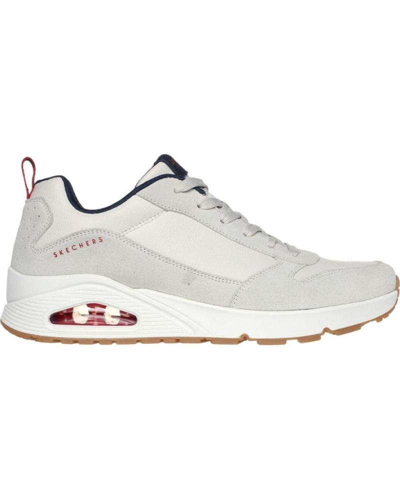 ZAPATILLAS SKECHERS UNO BEIGE BEIGE
