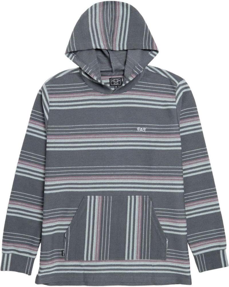 SUDADERA CON CAPUCHA DARK SEAS GINTHER KNIT GREY NAN
