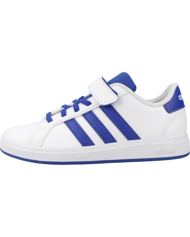 ZAPATILLAS ADIDAS GRAND COURT 2.0 EL BLANCO CON AZUL WHITE