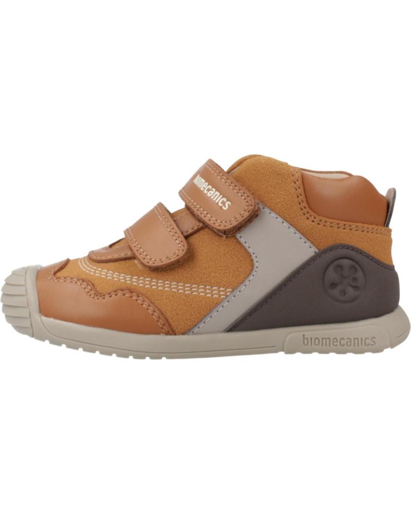 BOTINES BIOMECANICS 251125-C087 PARA NIÑO, CIERRE ADHERENTE, PLANTILLA EXTRAÍBLE, CAMEL ARENA