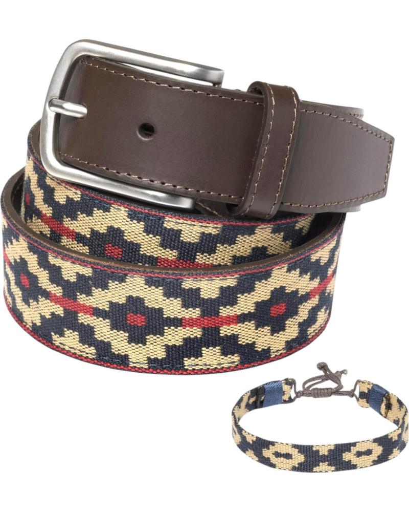 CINTURÓN ARGENTINO PELPE FABRIC-2 FBM BEIGE BEIGE