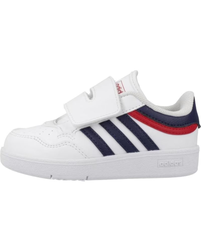 Adidas Zapatillas Hoops 4.0 Cf I Velcro Bebé Blancas JI3488 Blanco