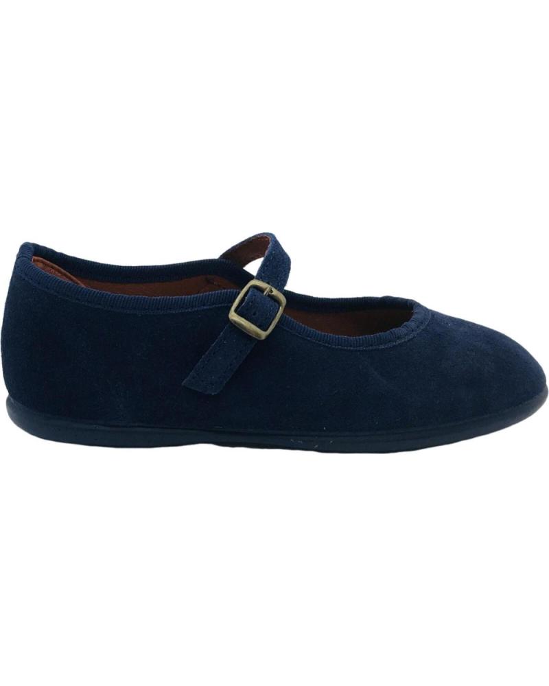 CHUCHES 9030-S RIB 00 - MERCEDITAS DE NIÑA COLOR MARINO MARINO