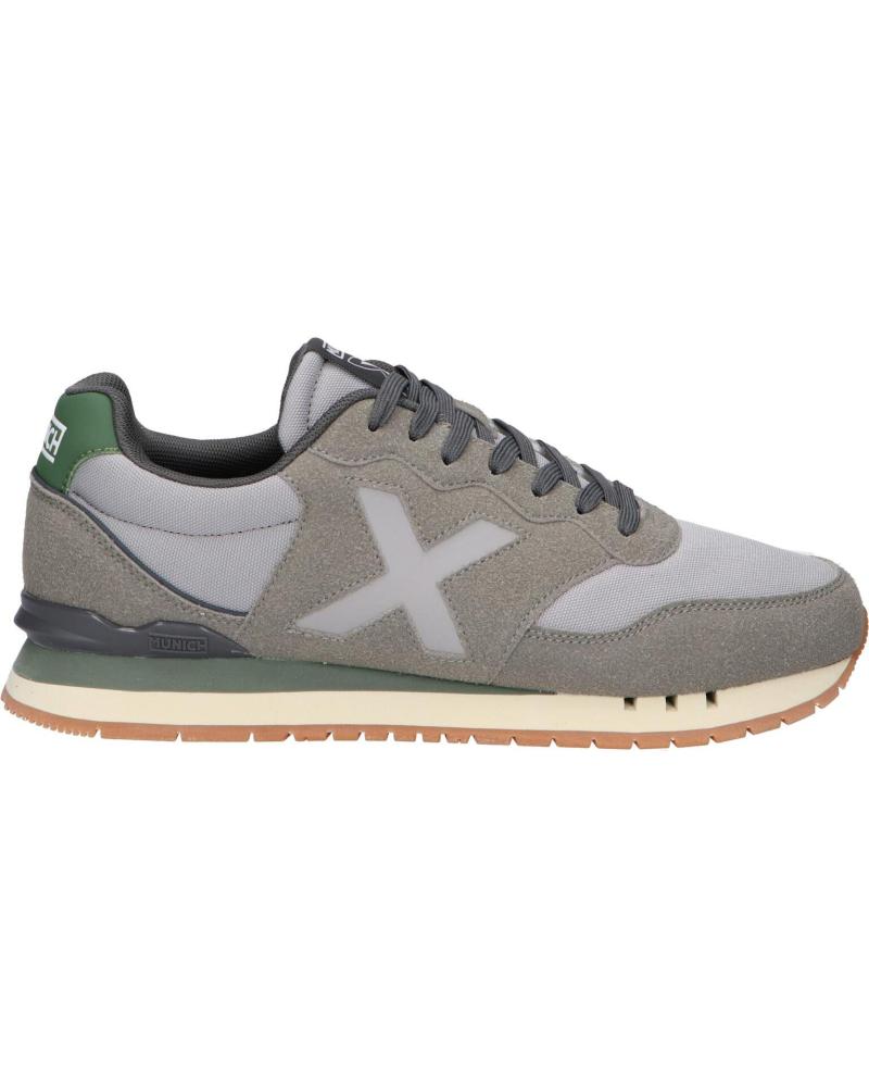 ZAPATILLAS MUNICH DASH 4150262 GRIS VERDE OLIVA 262 GRIS