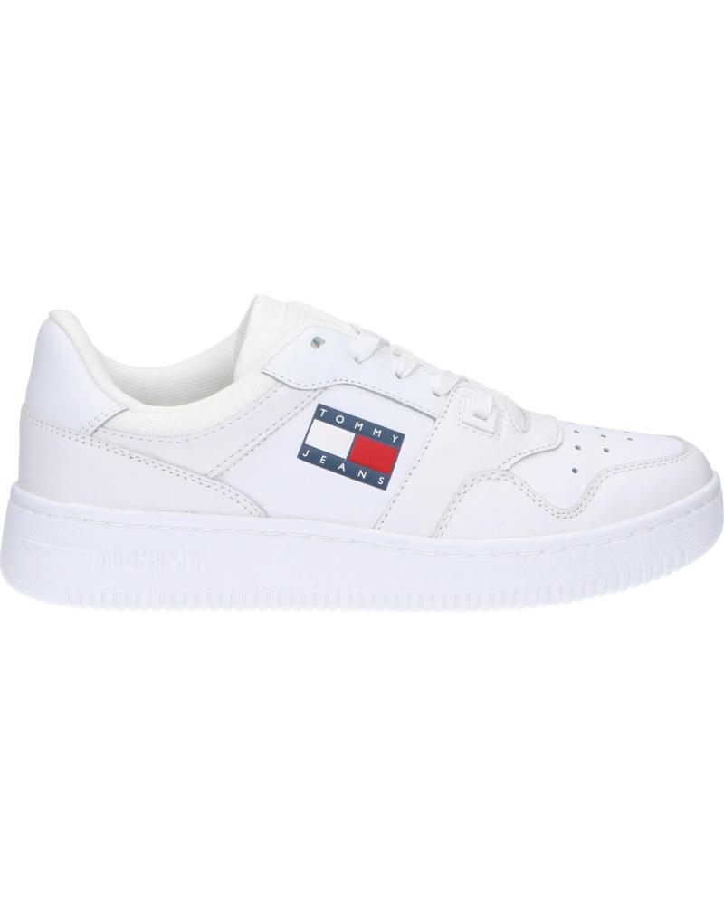 Deportivas de Mujer TOMMY HILFIGER EN0EN01723 RETRO BASKET WMN ESS YBR WHITE