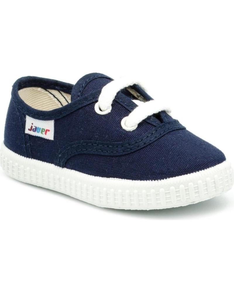 ZAPATILLAS JAVER LONA MARINO CON CORDONES MODELO VICTORIA 60 VARIOS COLORES