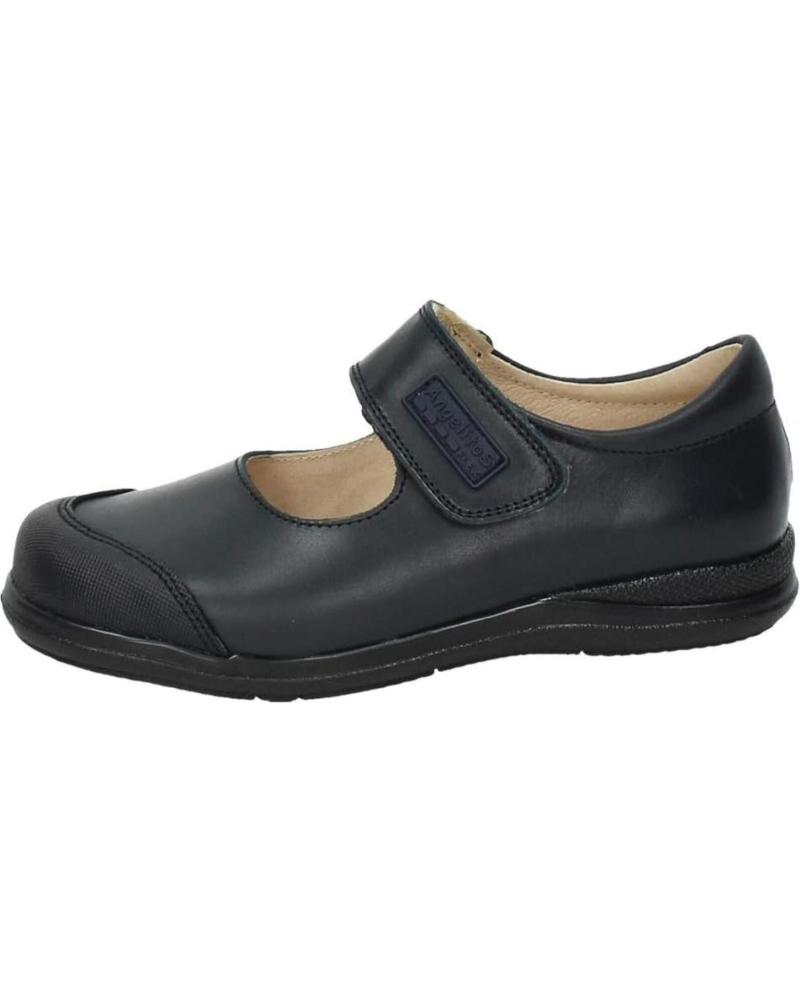 MERCEDITAS ANGELITOS DE PIEL REFORZADA MODELO 463 MARINO AZUL AZUL