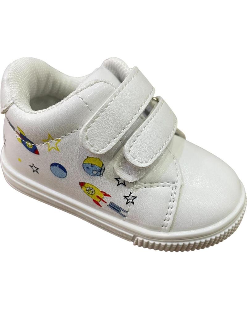 ZAPATILLAS RESPETUOSAS BUBBLE BOBBLE C1358 BLANCAS BLANCO