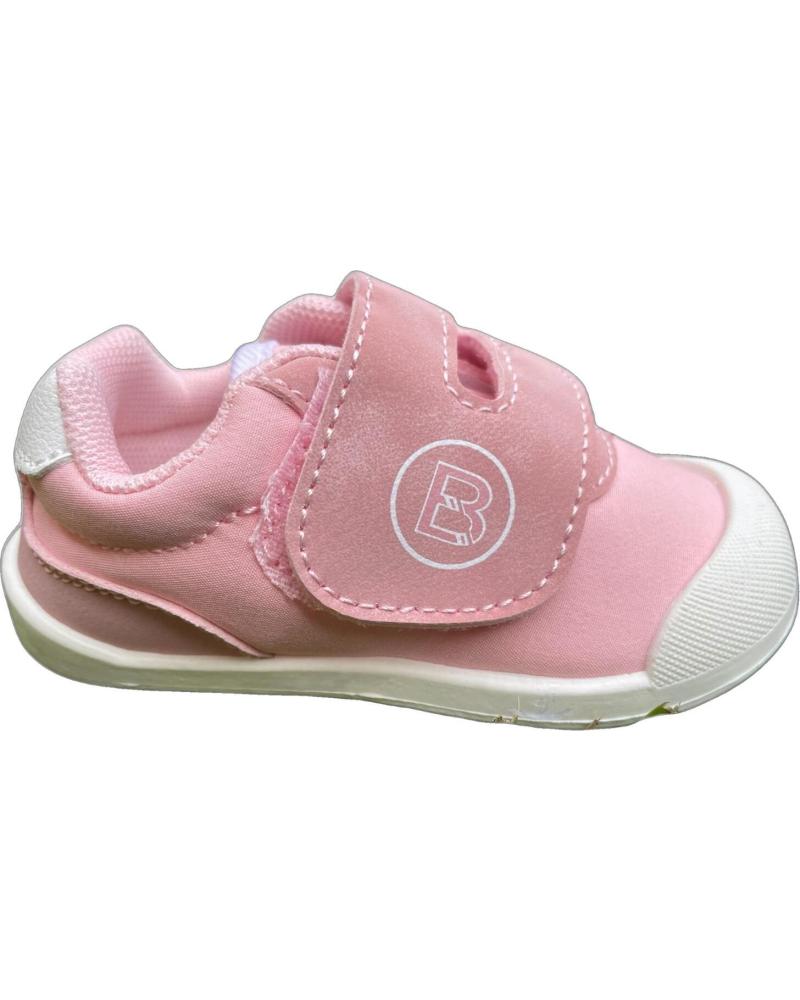 ZAPATILLAS DEPORTIVAS BUBBLE BOBBLE K836 DE LONA RESPETUOSA ROSA ROSA