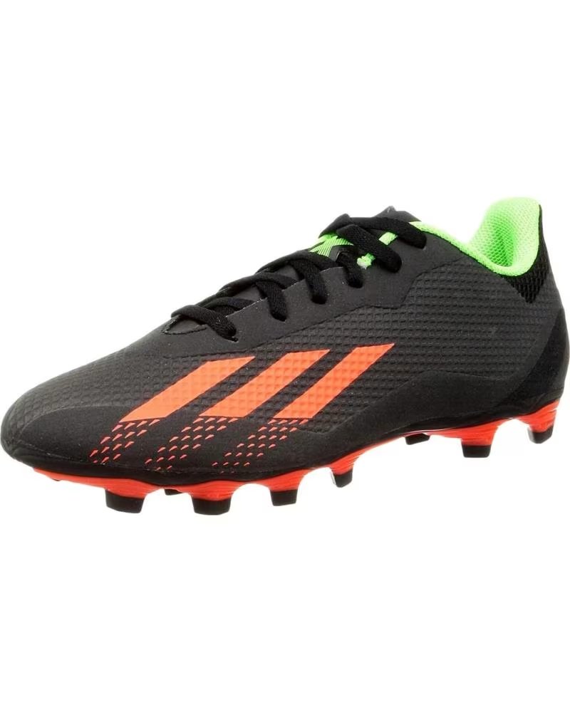 Botas de Fútbol Adidas Speedportal para Hombre, Color Negro y Rojo