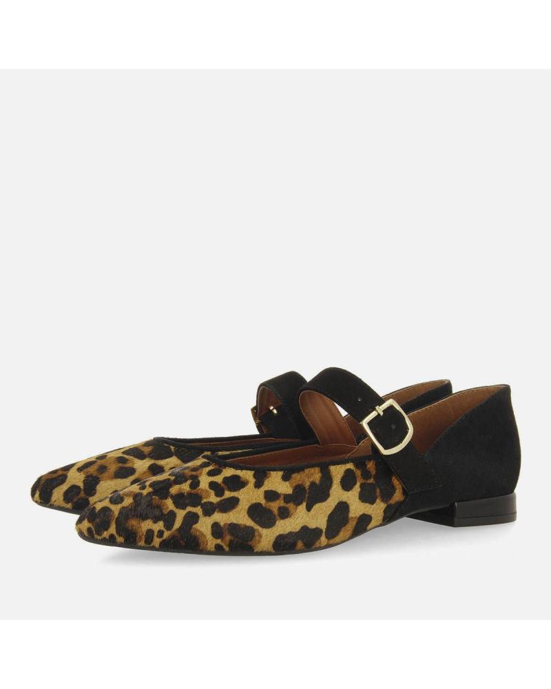 MOCASIN MERCEDITAS GIOSEPPO FERNITZ CON ESTAMPADO LEOPARDO Y PUNTA NEGRA LEOPARD