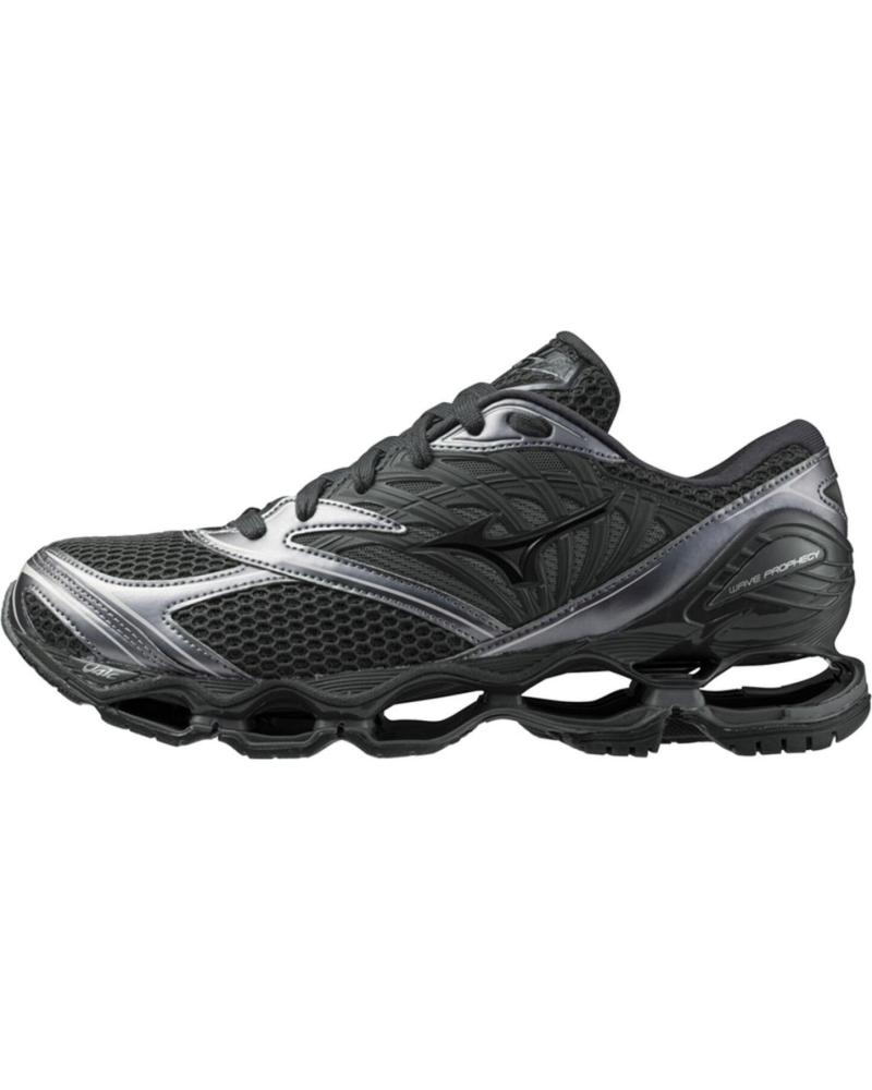 ZAPATILLAS MIZUNO WAVE PROPHECY LS BLACK SAND / METALLIC GRAY NAN