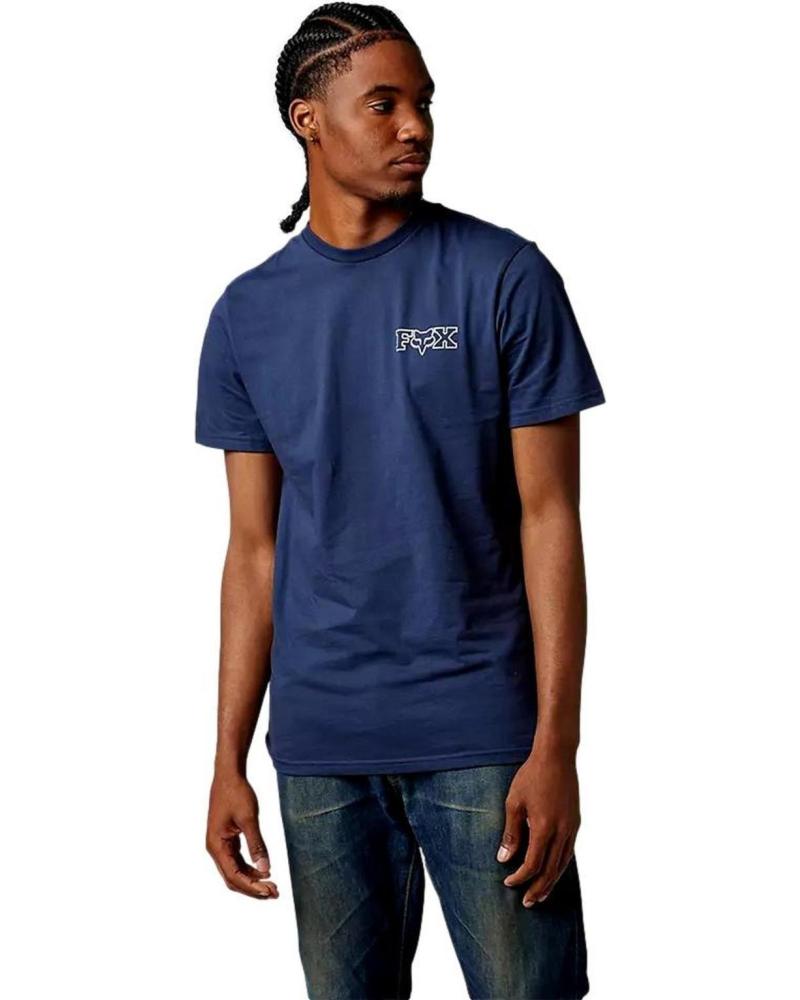 FOX OUT AND ABOUT 29785 CAMISETA AZUL CON GRÁFICO TRASERO AZUL