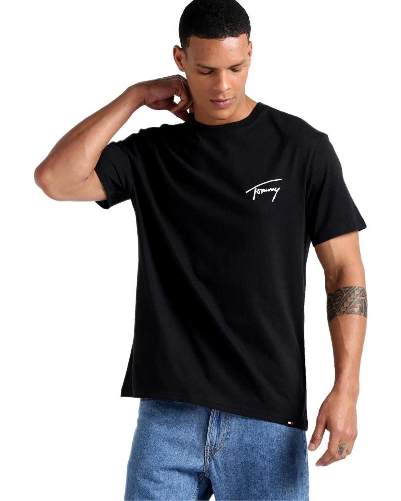TOMMY JEANS CAMISETA DM0DM17994 NEGRA NEGRO