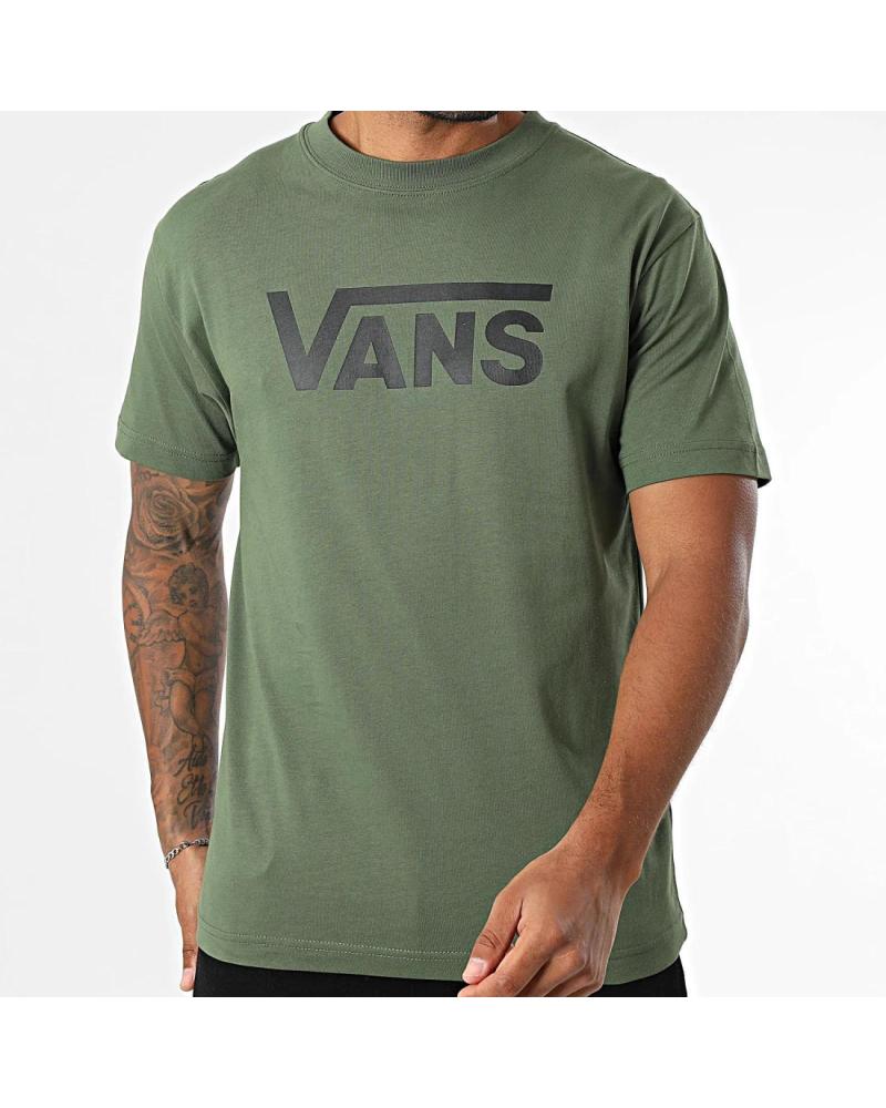 CAMISETA VANS CLASSIC LOGO MANGA CORTA VERDE VERDE