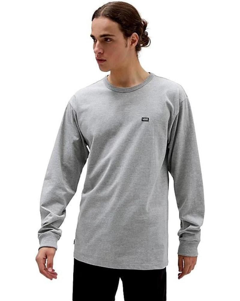 CAMISETA MANGA LARGA VANS OFF THE WALL CLASSIC GRIS VN0A4TURATH GRIS