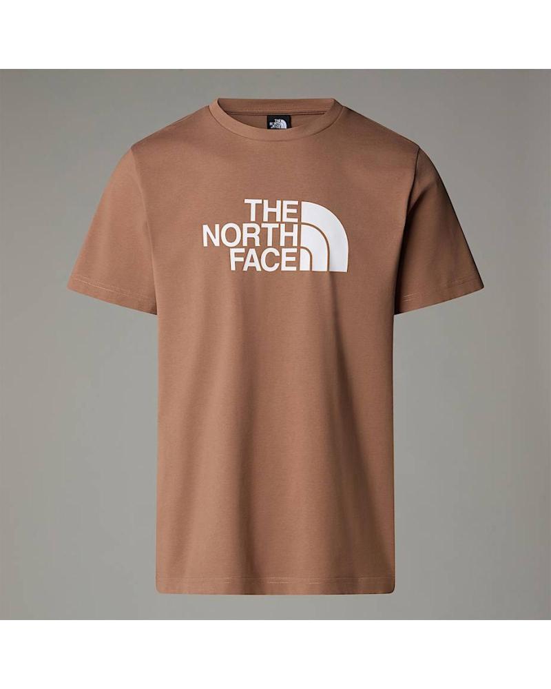 CAMISETA THE NORTH FACE NF0A8A6C6E1 MARRÓN CON LOGO DELANTERO MARRóN