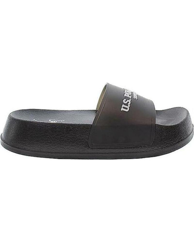 CHANCLAS U.S. POLO ASSN. AMAMI 009 NEGRO NEGRO