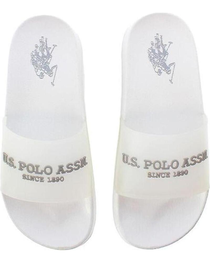 CHANCLAS U.S. POLO ASSN. AMAMI 009 BLANCO BLANCO