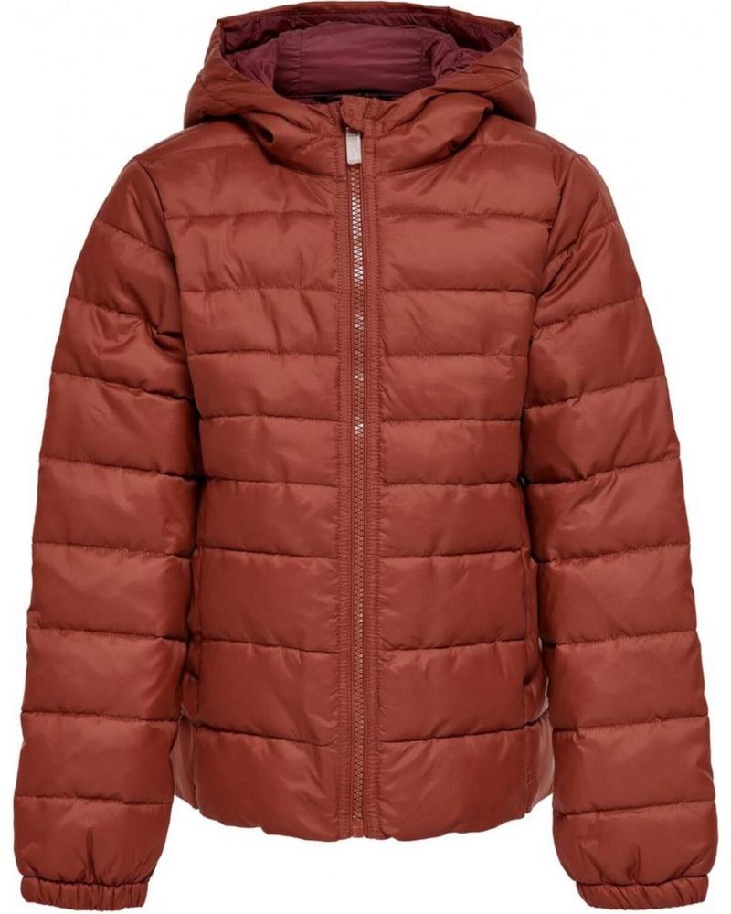ONLY CHAQUETA ACOLCHADA CON CAPUCHA KIDS 15207566 NARANJA NARANJA