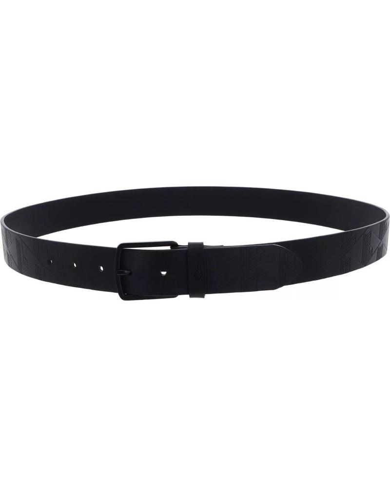 CINTURÓN LACOSTE RC4093 CLÁSICO CON HEBILLA NEGRA DEFAULT TITLE