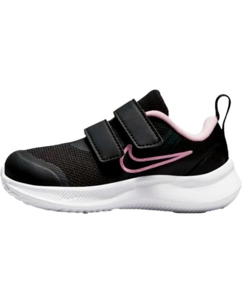NIKE ZAPATILLAS NIKE STAR RUNNER 3 TDV PARA NIÑAS - NEGRO NEGRO