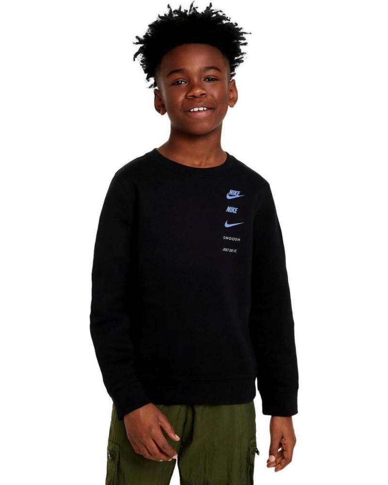 SUDADERA NIKE SPORTSWEAR STANDARD FN7711 NEGRA NEGRO