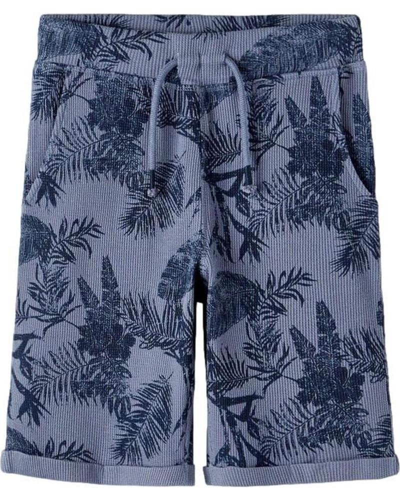 NAME IT PANTALÓN CORTO INFANTIL NAME IT ESTAMPADO AZUL AZUL