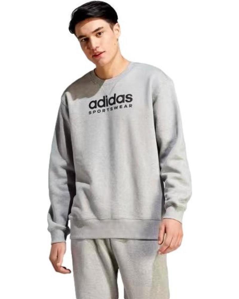 SUDADERA ADIDAS ALL SZN IC9823 GRIS GRIS