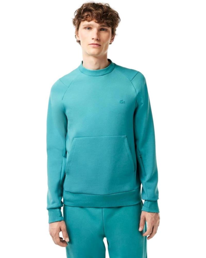SUDADERA LACOSTE JOGGER SH2695 AZUL TURQUESA AZUL