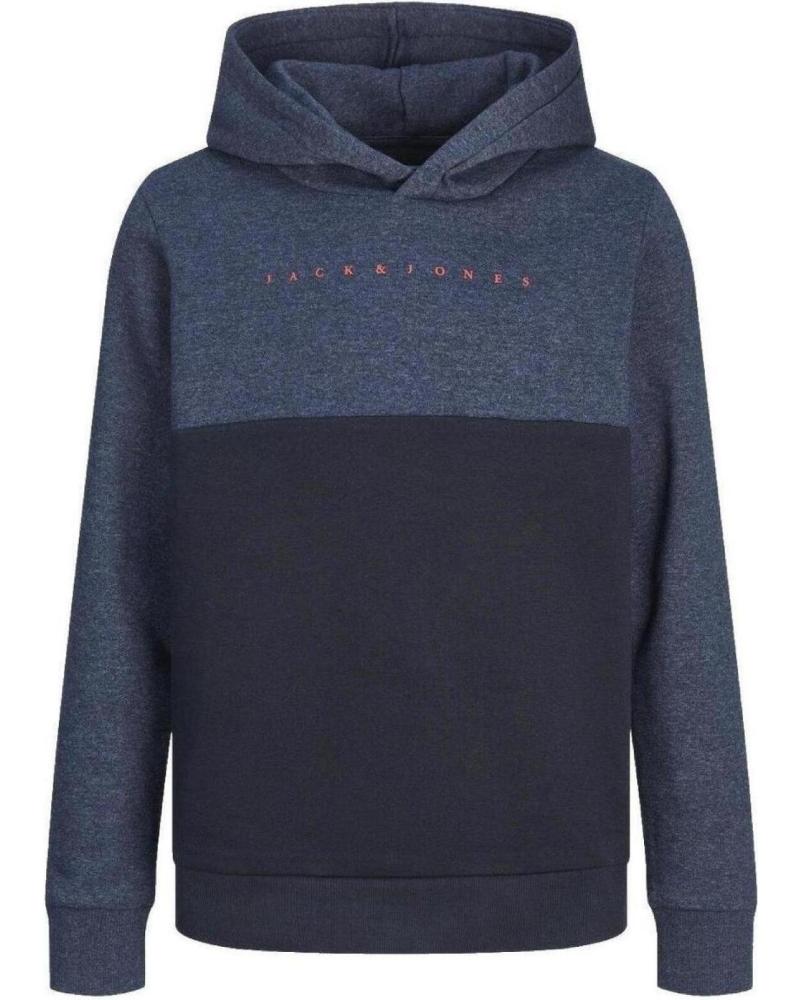 SUDADERA BICOLOR JACK & JONES NAVY BLAZER 12259870 AZUL MARINO AZUL MARINO