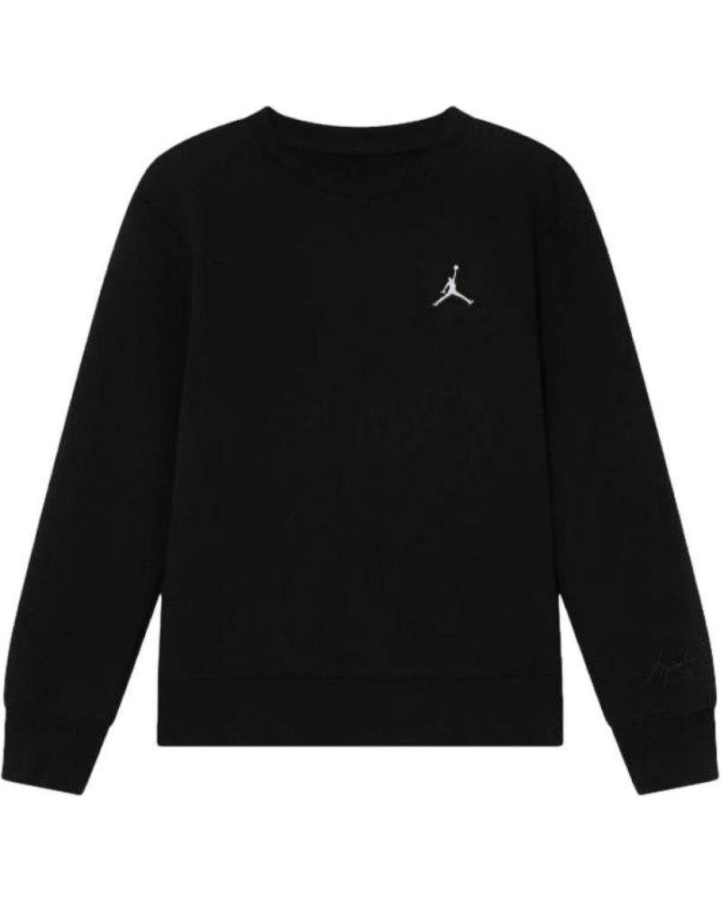 SUDADERA JORDAN KIDS 95B816 NEGRA NEGRO