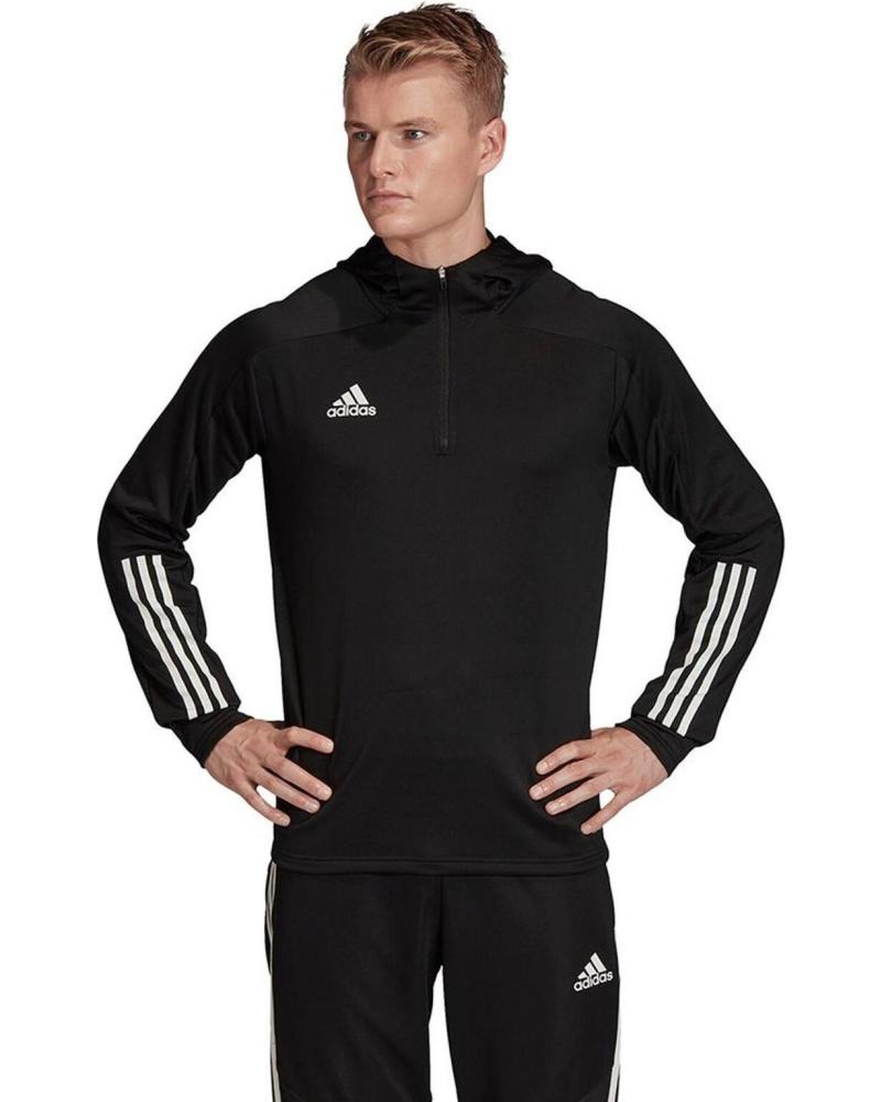 SUDADERA CON CAPUCHA ADIDAS TRAINING TIRO 21 NEGRA EK2960 NEGRO