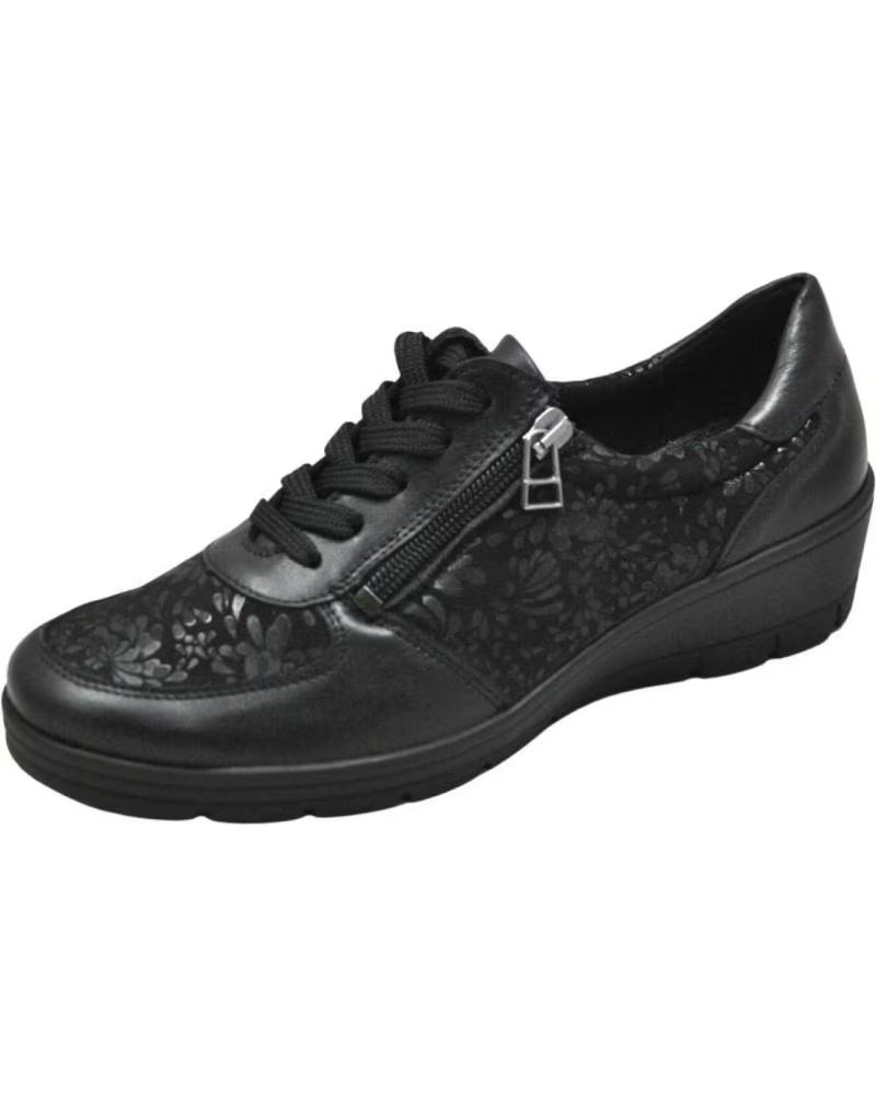 de lumel guant- deportivo con cremallera lateral planta de de black 2738-black flower