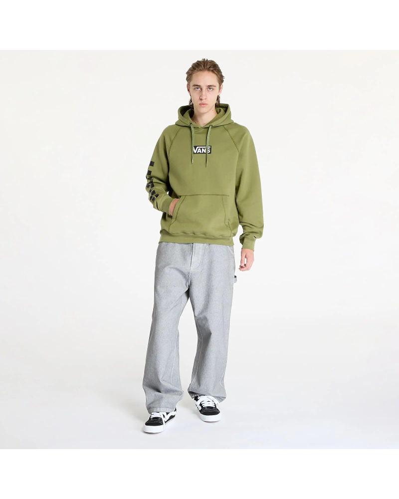 SUDADERA CON CAPUCHA VANS OFF THE WALL VN000HP1ZBF1 VERDE VERDE