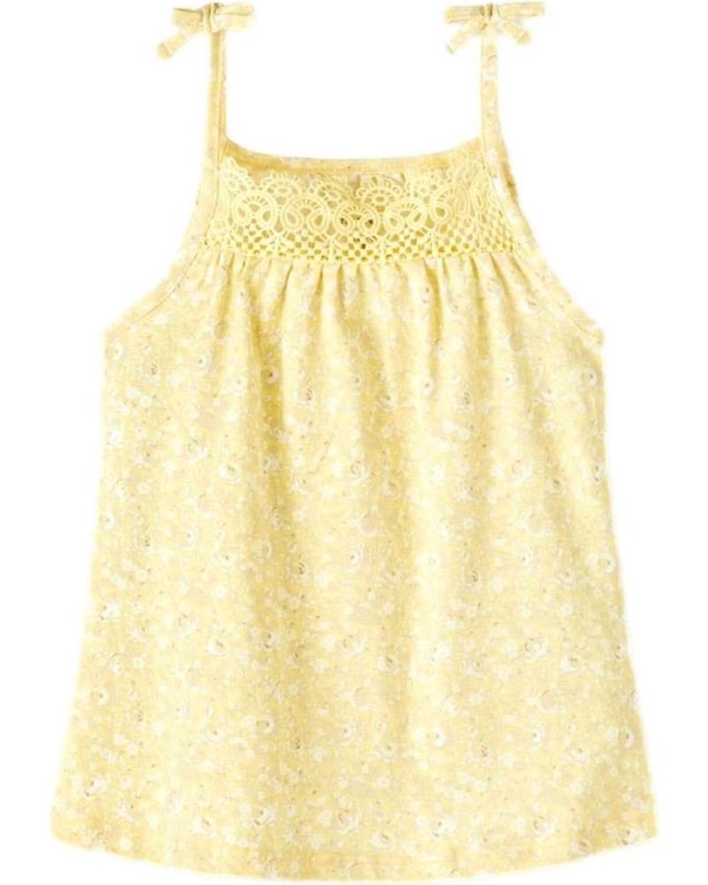 NAME IT VESTIDO DE TIRANTES CON ESTAMPADO FLORAL PARA NIÑA AMARILLO