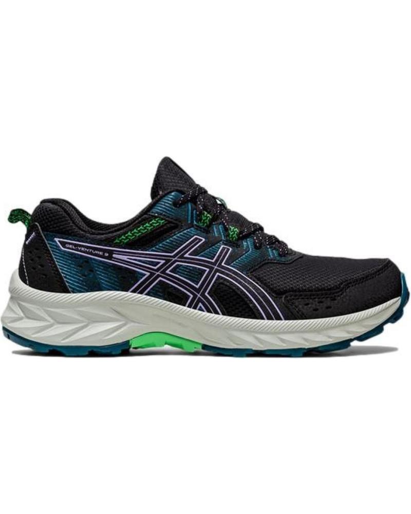 ASICS GEL-VENTURE 9 1012B313 ZAPATILLAS NEGRAS NEGRO
