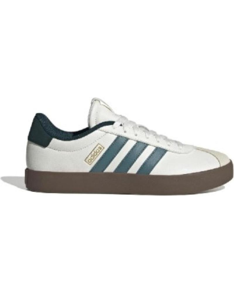 ZAPATILLAS CASUAL HOMBRE ADIDAS VL COURT 3.0 BEIGE-VERDE GRUDOS