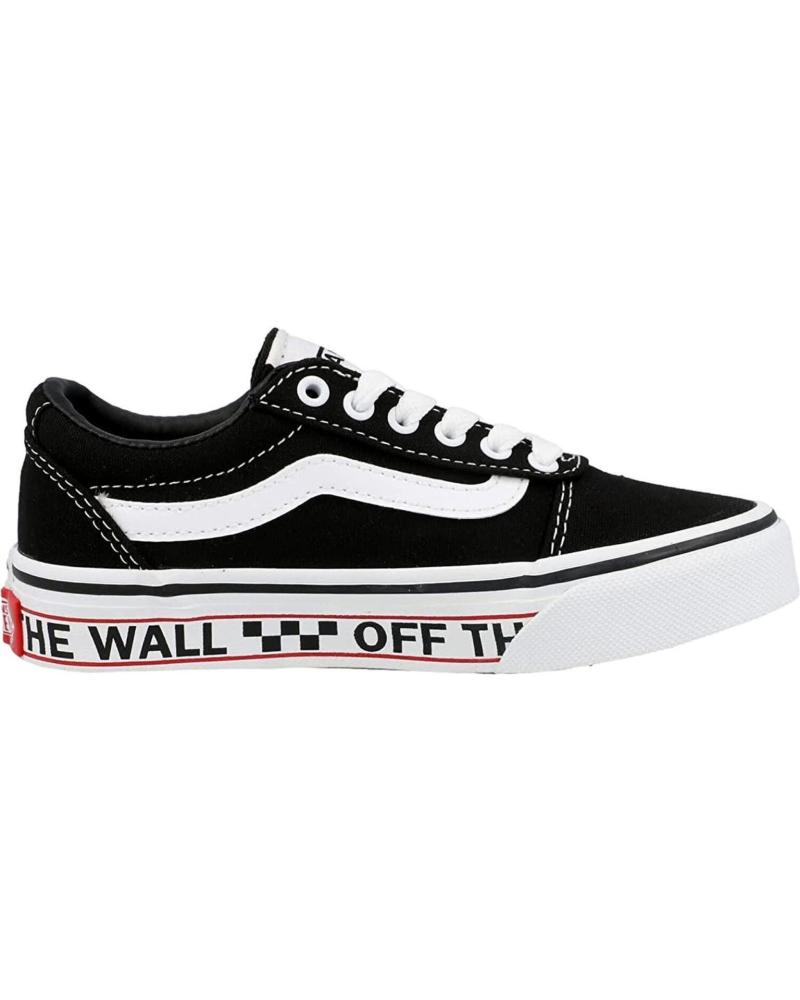 VANS OFF THE WALL ZAPATILLAS NINOS VANS WARD VN0A38J9BZW1 NEGRO