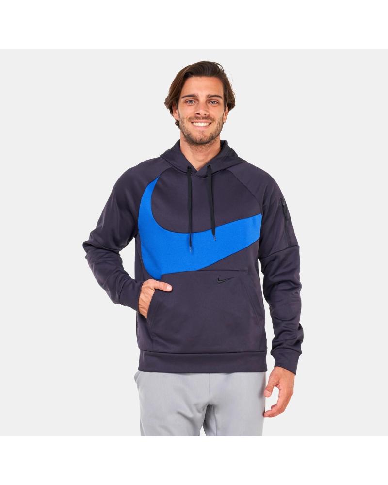 SUDADERA NIKE THERMA-FIT SWOOSH DQ5401 AZUL MARINO AZUL MARINO