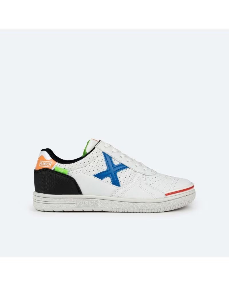 Munich G-3 Kid Profit Sport 1511424 - Zapatillas Futsal Blancas con Detalles Blanco Varios Colores
