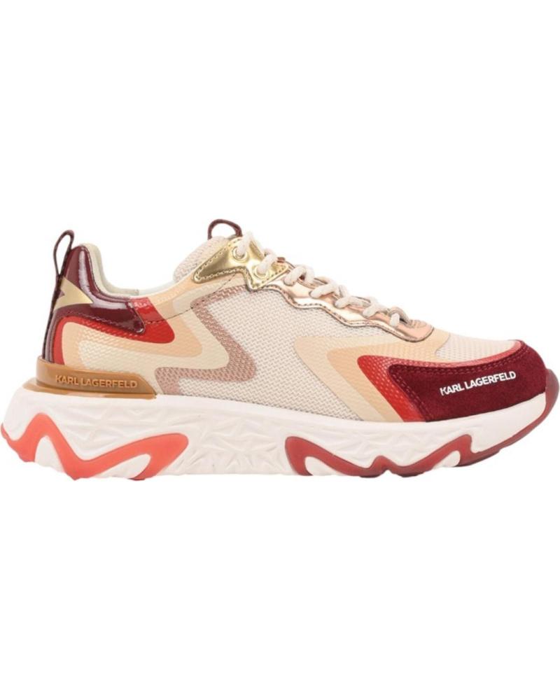 KARL LAGERFELD ZAPATILLAS BLAZE PYRO WOVEN MIX BEIGE BEIGE