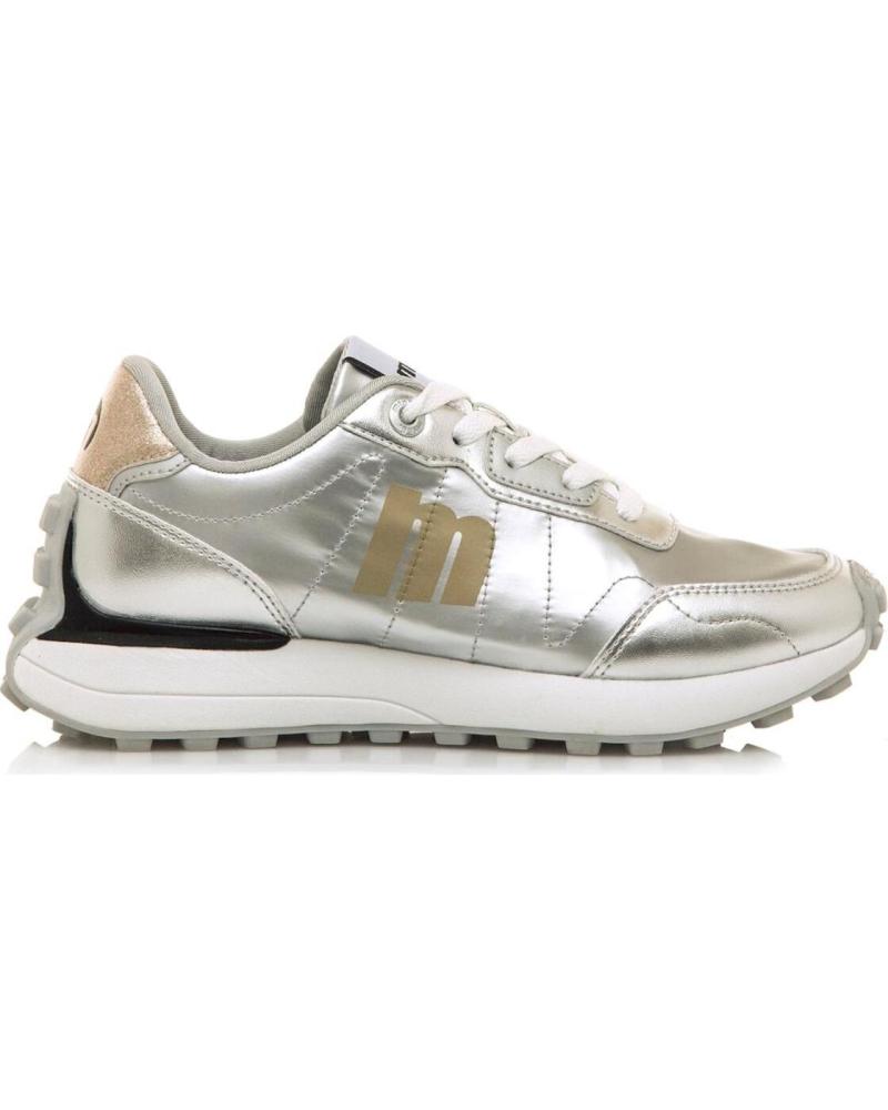 ZAPATILLAS MTNG POLIMER 2 60779 METÁLICAS PLATA Y ORO METáLICO