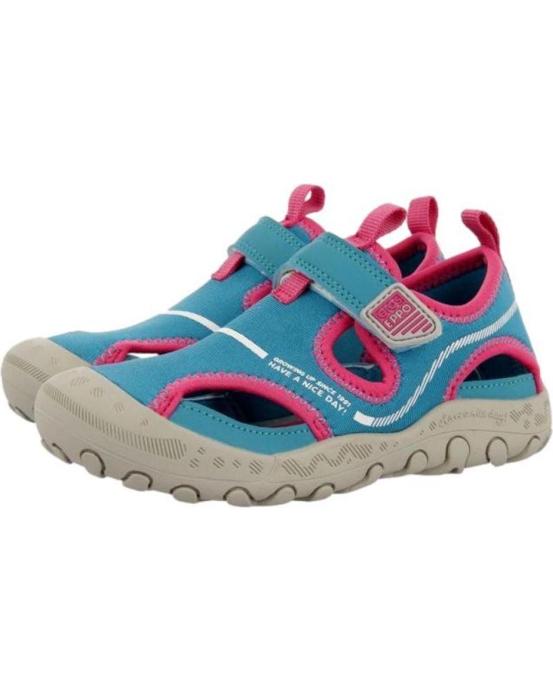SANDALIA DEPORTIVA GIOSEPPO NIÑA 71584 AZUL AZUL
